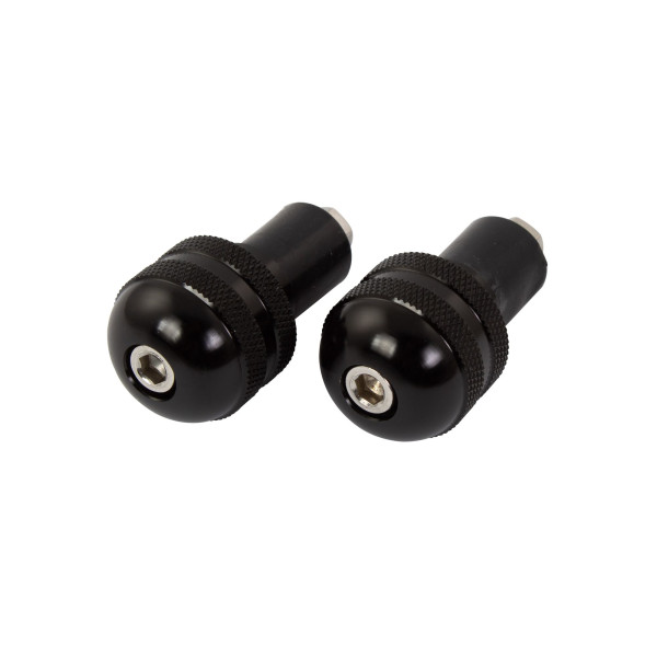 bike it Bike it black 13mm round bar end weights